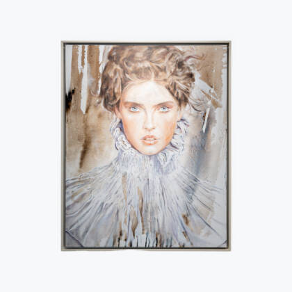 Strong Lady With A Strong Collar - Iris Weber